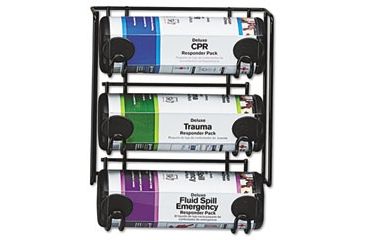 United Stationers First Aid 3 Unit Rack Bk FAOFX203