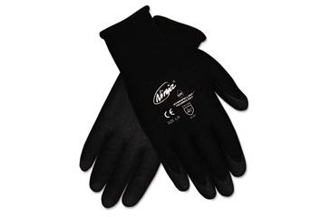 Image of United Stationers Gloves Seamlss Dip Lge Bk CRWN9699L, Unit PR