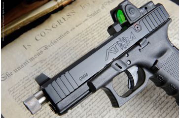 Image of Unity Tactical Adapter for Small Frame Glock - Trijicon RMR, Black ATA-GS-RMR