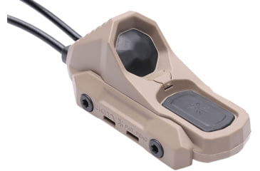 Image of Unity Tactical AXON USB-C Crane Laser Remote Switch, 7in Cable, FDE, AXNUCI7F