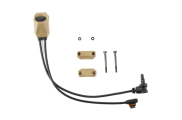 Image of Unity Tactical AXON SL SYNC 7in Dual Lead Remote Switch For Crane Laser, FDE, AXN-SL-UCI7F