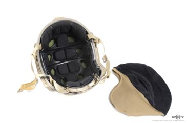 Image of Unity Tactical Cold Weather Helmet Liner, FDE, CL-CWL-T