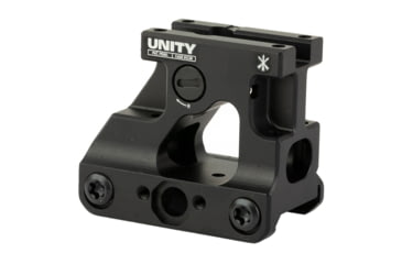 Image of Unity Tactical FAST Trijicon MRO Mount, 2.26" Optical Height,  MRO/MRO-HD Footprint, Anodized Finish, Black, FST-MROB