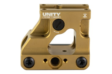 Image of Unity Tactical FAST Trijicon MRO Mount, 2.26" Optical Height,  MRO/MRO-HD Footprint, Anodized Finish, FDE, FST-MROF