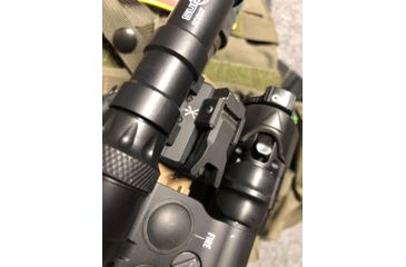Image of Unity Tactical Top Mounted Deployable Iron Sight, Black, FUS-S1B
