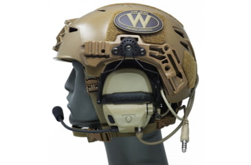 Image of Unity Tactical Gen 2 MARK AMP Helmet Mount Only, No Op Core Hardware, FDE, One Size, HLM-MAF