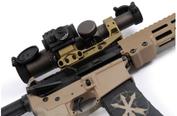 Image of Unity Tactical Low Power Variable Optic Scope Mount, 30mm, 2.05 Centerline, FDE, FST-S30205F