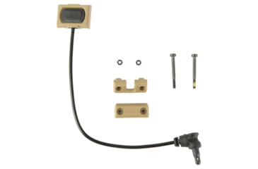 Image of Unity Tactical ModButton Lite, 7in Cable, Fits Picatinny, Anodized Finish, FDE, MBL-FDE-CL-7