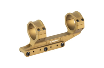 Image of Unity Tactical REKE, Scope Mount, 35mm, 1.54in Height, Fits Picatinny, Anodized Finish, Flat Dark Earth, RKE-S35154F