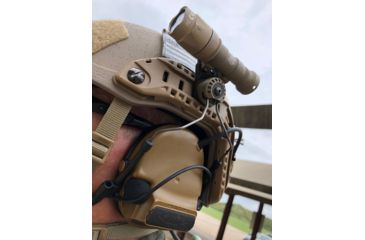 Image of Unity Tactical Remora Mount for 3M Peltor Tactical Helmet, Black, HLM-REM, EDEMO1