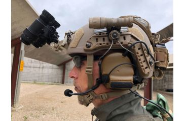 Image of Unity Tactical Remora Mount for 3M Peltor Tactical Helmet, Black, HLM-REM, EDEMO1