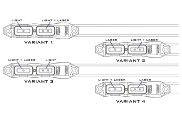 Image of Unity Tactical Tactical Augmented Pressure Switch SYNC, Surefire / Laser, 9in, Variant 1, FDE, TAPE-SI9F, EDEMO1