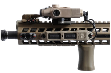 Image of Unity Tactical Tactical Augmented Pressure Switch SYNC, Surefire / Laser, 9in, Variant 3, FDE, TAPD-SI9F