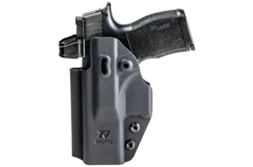 Image of Universal Kydex, IWB Black Kydex, Belt Clip Fits Standart Sized Handguns,OWB Belt Kydex Holster, Right Hand