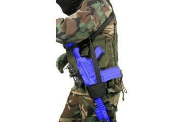 Image of BlackHawk Universal Slung Weapon Holder (Belt Slung) Holster 71WH00BK