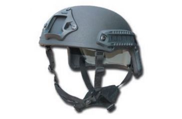 Image of United Shield Spec Ops DELTA Ballistic Helmet Level IIIA w/ 4pt Harness System, Black, Medium SPEC OPS-DELTA-IIIA-BK-MD