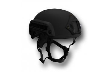 Image of United Shield Sprint Ballistic Helmet Level IIIA w/ 4pt Harness System, Black, Medium SPRINT-IIIA-BK-MD