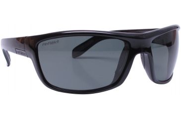 Image of Unsinkable Rival Sunglasses-Ebony-Polarized Core Grey