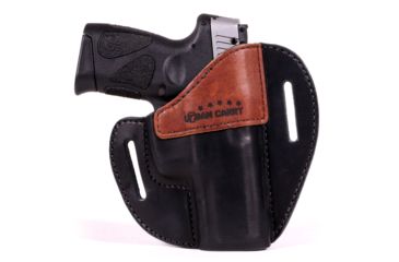 Image of Urban Carry CarryPro OWB for H&amp;K P2000, USP 9c, USP 40c, VP9, VP40, Taurus 24/7-9,24/7-40, Right Hand, Brown / Black uc-OWB-09-brbk