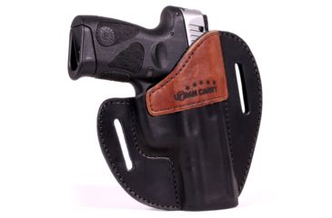 Image of Urban Carry CarryPro OWB for H&amp;K P2000, USP 9c, USP 40c, VP9, VP40, Taurus 24/7-9,24/7-40, Right Hand, Brown / Black uc-OWB-09-brbk