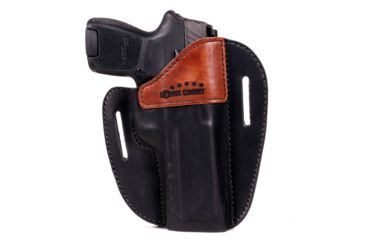 Image of Urban Carry CarryPro OWB for Sig P320 Carry, P320 Compact, P250 Compact, Right Hand, Brown / Black uc-OWB-06-brbk
