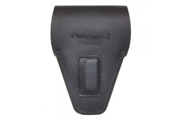 Image of Urban Carry G2E English Bridle Leather Holster, Black, Trooper UC-G2e-Bk-TPR
