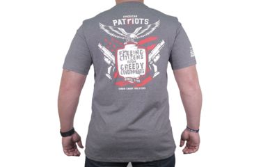 Image of Urban Carry Greedy Governments T-Shirt, Dark Gray, Small UC-Sht013