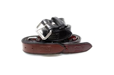 Image of Urban Carry Heavy Duty 0.25 in Thick Singly-Ply Leather Gun Belt, Black, Belt 68 in /Waist 64 in UC-BLT-EB-Bk-68