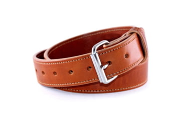 Image of Urban Carry Heavy Duty 1/4in Thick English Bridle Leather Gun Belt, Tan/Classic Brown, 60, 56in Waist, UC-BLT-EB-TN-60