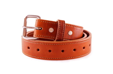 Image of Urban Carry Heavy Duty 1/4in Thick English Bridle Leather Gun Belt, Tan/Classic Brown, 60, 56in Waist, UC-BLT-EB-TN-60
