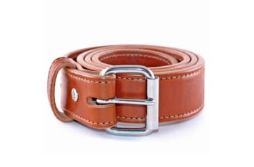 Image of Urban Carry Heavy Duty 1/4in Thick English Bridle Leather Gun Belt, Tan/Classic Brown, 60, 56in Waist, UC-BLT-EB-TN-60