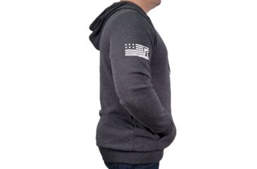 Image of Urban Carry Plain w/ Logo Hoodie, Dark Gray, Small UC-Sht103