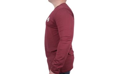 Image of Urban Carry Plain w/ Logo Long Sleeve, Red, Small UC-Sht097