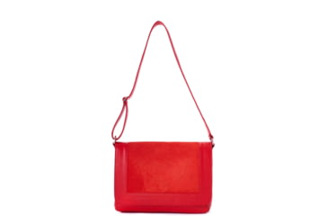 Image of Urbn Chc Callisto Suede Kevlar Purse, Red Suede, Large, CALREDS002