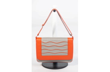 Image of Urbn Chc Europa Bulletproof Purse, Orange/Grey, Large, EURORG/001