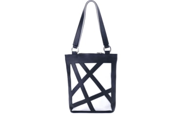 Image of Urbn Chc Luna Kevlar Tote Bag, Veg Look Black/Gazelle White, Large, LUNWHT