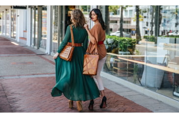 Image of Urbn Chc Luna Suede Kevlar Tote Bag, Brown/Brown Suede, Large, LUNBRNS