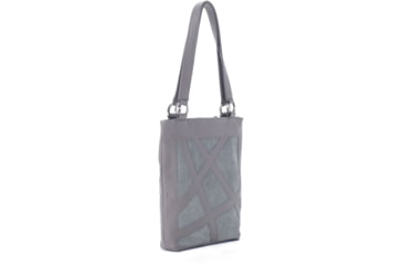 Image of Urbn Chc Luna Suede Kevlar Tote Bag, Grey/Grey Suede, Large, LUNGRES002
