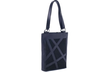 Image of Urbn Chc Luna Suede Kevlar Tote Bag, Veg Look Black/Black Suede, Large, LUNBLKS001