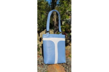 Image of Urbn Chc Santos Kevlar Tote Bag, Santos Ice White/Texas Blue, Large, SANBLU/002