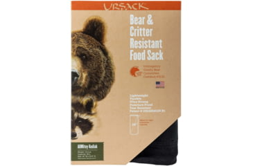 Image of Ursack AllMitey Kodiak Bear and Critter Resistant Food Bag, Black, 30L, URSKODBLK