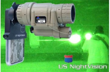 Image of US Night Vision iTelligent iPad 3 Night Vision and Optics Adapter, Tan 001312