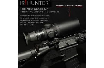 Image of US Night Vision IR Hunter 640 x 480 Multi-Use Thermal Weapon Sight, Black, 20mm Lens, 1x Optical, 8x Digital Zoom IR64020