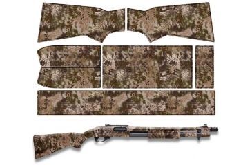Image of US Night Vision KRYPTEK Camo Pre-Cut Universal Shotgun Skin Vinyl Wrap, 20x30in, Kryptek Highlander 046531