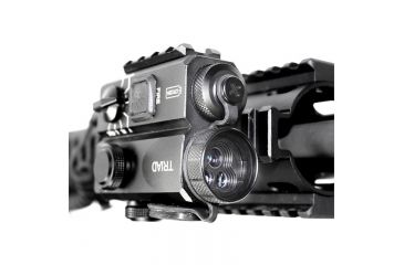 Image of US Night Vision Triad Dual-Beam Class 1 Weapon Laser, .7mW IR Laser,  5mW Green Laser, Black 8766