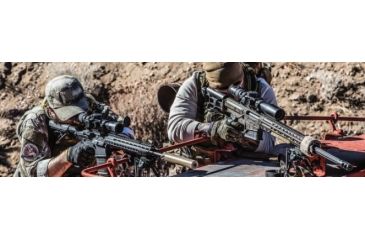 Image of U.S. Optics LR-17 Horus Vision H59 H102 FFP Illuminated Reticle 3.2-17x44mm Rifle Scope, Matte Black, LR17-H59-H102