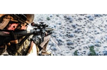 Image of U.S. Optics MR-10 Mil GAP FFP Illuminated Reticle 1.8-10x37mm Rifle Scope, Matte Black, MR-10MIL