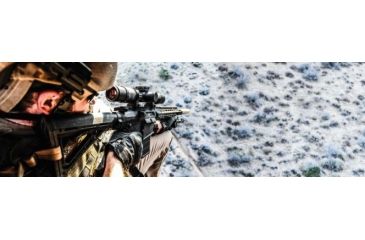 Image of U.S. Optics MR-10 Mil GAP FFP Illuminated Reticle 1.8-10x37mm Rifle Scope, Matte Black, MR-10MIL