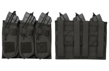Image of US Palm AK MOLLE Shingle 3 Cell Black