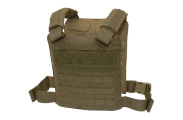 Image of US Palm ASP-C MOLLE Plate Carrier With 2 Level IV Stand Alone Plates Ranger Green